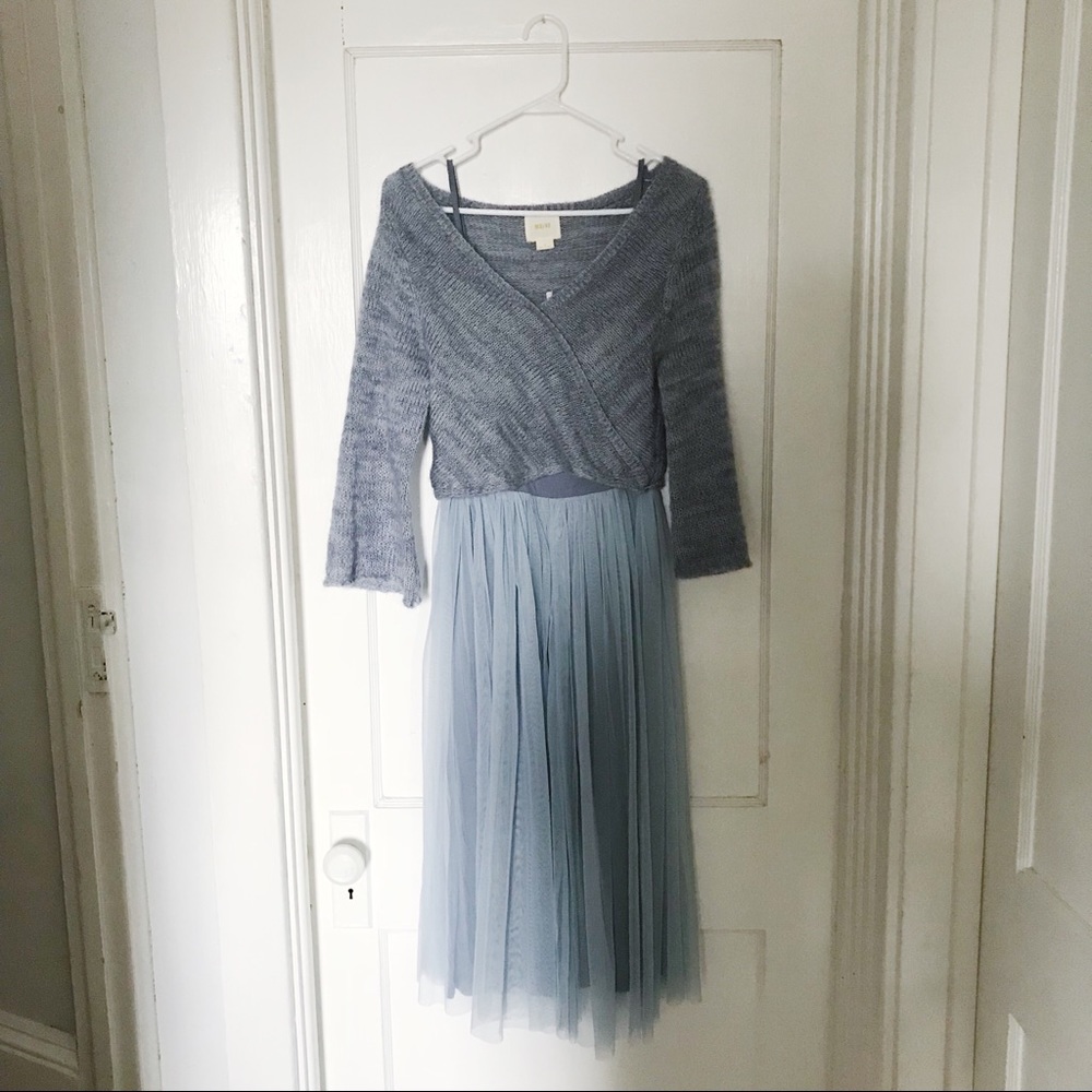Anthropologie | Layered Arabesque Dress by Maeve